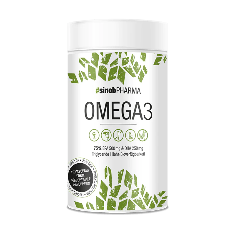 Sinob Omega-3 max 75% 120 liquid Caps