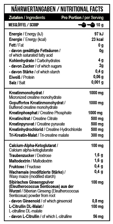 MST Creatine Kick 500g