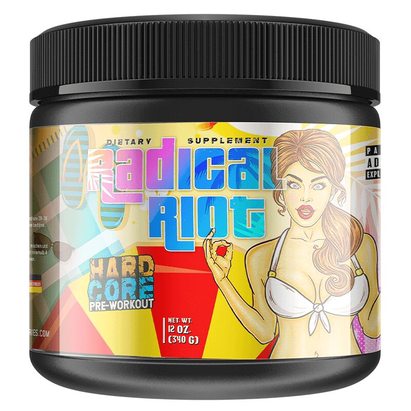 American Supps Radical Riot V3 Hardcore Version Pre Workout 340g