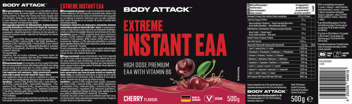 Body Attack Extreme Instant EAA